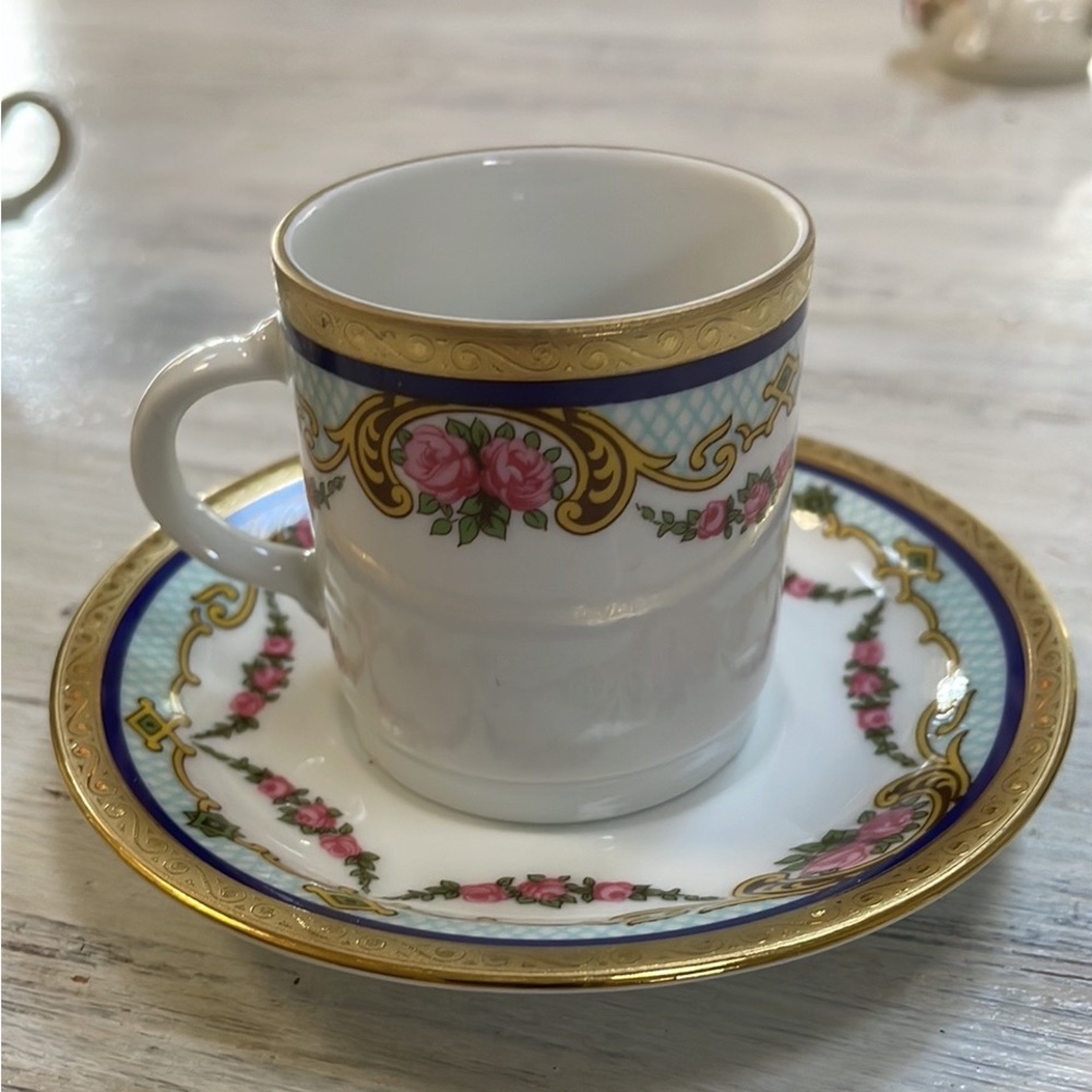 Demitasse TeaCup & Matching Saucer children's tea party!